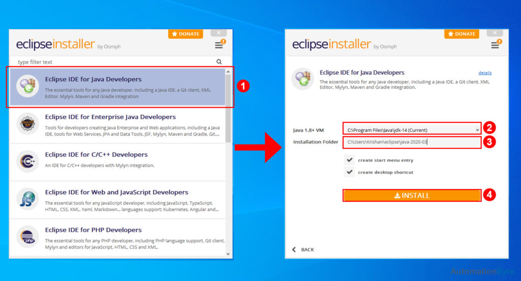 eclipse installation for selenium